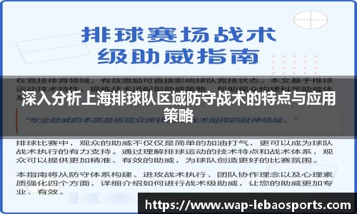 深入分析上海排球队区域防守战术的特点与应用策略